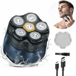 Meeste elektriline 6-labadega habemeajamismasin, 6D, IPX7, USB-C