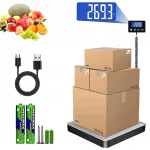 Digitaalsed kaalud 200 kg, LCD-ekraan, tara funktsiooniga