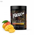 Kalakollageen FUEGO 300 g, mango, koens&uuml;&uuml;m Q10, biotiin