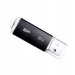 USB m&auml;lupulk Silicon Power Ultima U02 32GB, must, USB 2.0 (SP032GBUF2U02V)