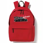 Laste kooli seljakott, punane, CAR SPEED TUNING, mahukas