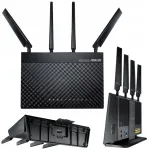 Juhtmevaba ruuter ASUS 4G-AC68U, LTE, AC1900, kahe ribaga, 802.11ac