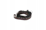 Reguleeritav koera jalutusrihm BUBU PETS, must, 16 mm, 220 cm, rahvusmustriga