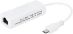 Micro USB kuni Ethernet adapter RJ45, 10M LAN v&otilde;rgukaart