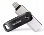 SanDisk iXpand Go 256 GB Lightning USB 3.0 m&auml;lupulk