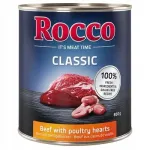 Koerakonservid Rocco Classic vasikaliha ja linnus&uuml;dametega, 800 g