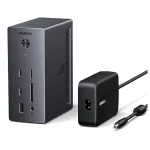 USB-C dokk 3 monitorile, 100 W laadimine, s&uuml;learvutile