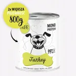 PEPE monoproteiinid koerakonserv kalkunilihaga, h&uuml;poallergeenne, 800 g