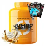 SCITEC JUMBO HARDCORE gainer 3060 g proteiin, BCAA, kreatiin, B6, C-vitamiin