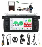 BMW E46 2DIN autoradio, Android, 6/128GB, DSP, CarPlay, LTE