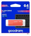 USB-m&auml;lupulk GOODRAM UME3 64 GB, USB 3.0, oranž