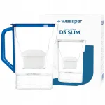 Veefilter Wessper D3 SLIM 2,7 l kann k&uuml;lmkappi koos filtriga