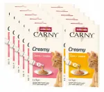 Animonda kreemjad kasside maiused, 72 x 15 g, mitme maitsega komplekt (12 tk)