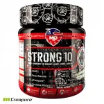 Toidulisand enne treeningut MLO Strong 10 kreatiini ja AAKG-ga, rohelise &otilde;una maitsega, 454 g