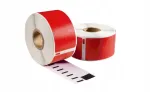 Sildid Dymo LabelWriter 99012, punased, 89 x 36 mm, 260 tk.