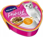 Vitakraft Poesie niiske kassitoit kalkuni ja juustuga, 85 g