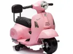 Laste elektriline motoroller SUN BABY Vespa, roosa, 2,5 km/h