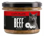 CATS PLATE PREMIUM kuivtoit kassidele veiseliha 180g