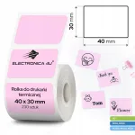 B3 isekleepuvad etiketid Phomemo M110, M200, M220, M221, 40x30 mm
