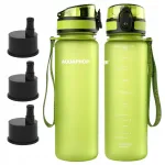 Joogipudel filtriga Aquaphor City Green 0,5 l, 3 vahetatava filtriga