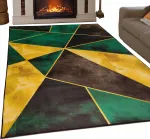 GLAMOUR Artdeco vaip, 160x230 cm, libisemiskindel, erinevate mustritega