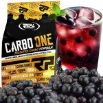 Real Pharm Carbo One s&uuml;sivesikud musts&otilde;stra maitseline 1 kg