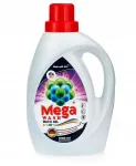 Pesugeel MEGA WASH v&auml;rvilistele riietele, 1 l, 25 pesukorda