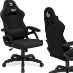 Kontoritool, p&ouml;&ouml;rlev, must, gaming-kangast