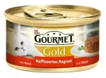 GOURMET GOLD koerakonservid veisest hautises, 85 g