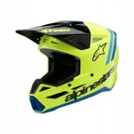 ALPINESTARS SM3 Radium laste kiiver kollane/must/sinine, suurus L