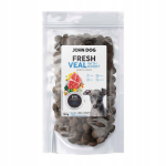Kuiv koeratoit JOHN DOG Fresh vasikaliha ja k&uuml;&uuml;lik, v&auml;ikestele kutsikatele, 120 g