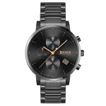 Meeste kell HUGO BOSS, must rihm, kingituse karp