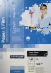 Kahepoolselt matt valge paber, 140 g, A4, 100 lehte, sobib laserprintimiseks