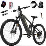 LANKELEISI RX600 PRO elektrijalgratas, 29", 1000W, 48V, 20Ah, kuni 44 km/h