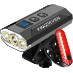 Jalgratta LED-tuled ette ja taha, 1200 lm, 5200 mAh