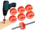 Puurimisdybim&otilde;&otilde;tude piiraja komplekt 3 mm, 4 mm, 5 mm, 6 mm, 8 mm, 10 mm, 6 tk