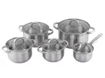 G&Ouml;TZE & JENSEN CS300 Colorado Inox 10-osaline pottide komplekt