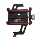 Jalgratta telefonihoidja JET-735, 55&ndash;95 mm, must-punane