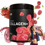 Kolageen KFD Premium Collagen+ 400g, maasika-pohlamaitseline, MSMi ja D3-ga liigestele ja nahale