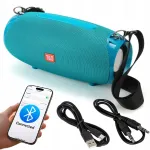 Kaasaskantav juhtmevaba Bluetooth-k&otilde;lar FM raadio, USB, SD ja AUX sisenditega, rihmaga