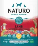 Niiske koeratoit NATURO lambaliha, riisi ja k&ouml;&ouml;giviljadega, 400 g