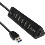 InLine 66763 USB jagaja, USB 3.2 Gen 1, Type-A, 500