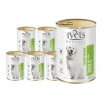 4Vets Natural koerad konservikarpides hirvelihaga, 6 x 400 g