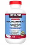 Toidulisand Kirkland Glucosamine HCI koos MSM-iga, 375 tk, valmistatud USA-s