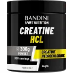 Kreatiini HCL pulber Bandini 300 g, enne treeningut