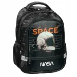 Kooli seljakott PASO NASA, must, 1.&ndash;3. klassile