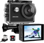 Apexcam X60PRO 4K WiFi tegevuskaamera kaugjuhtimispuldiga, 40 m s&uuml;gavuseni