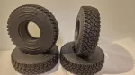 RC auto rehvid, 1,55 tolli, 4 tk