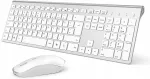 Traadita klaviatuur ja hiir JOYACCESS, 2.4GHz, QWERTZ, metallkorpus
