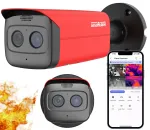 IP-videokaamera Dahua HY-FT431LFP-TD1F4 kahe spektriga ja tulekahju tuvastusega